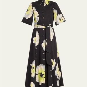 Prabal Gurung Floral Print Dress